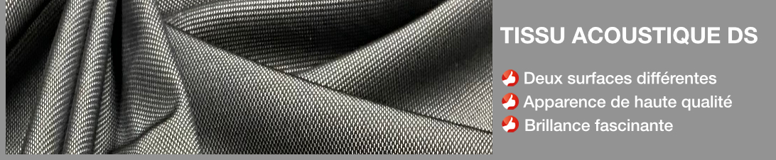 Tissu acoustique DS par Akustikstoff.com
